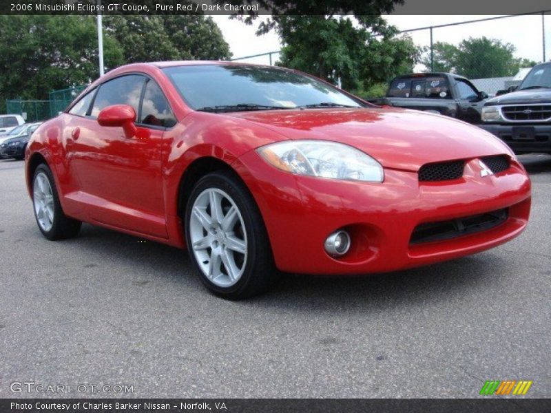 Pure Red / Dark Charcoal 2006 Mitsubishi Eclipse GT Coupe