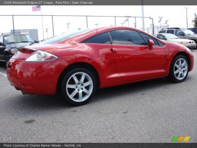 Pure Red / Dark Charcoal 2006 Mitsubishi Eclipse GT Coupe