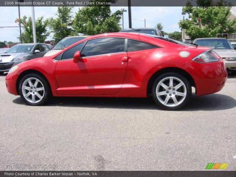 Pure Red / Dark Charcoal 2006 Mitsubishi Eclipse GT Coupe