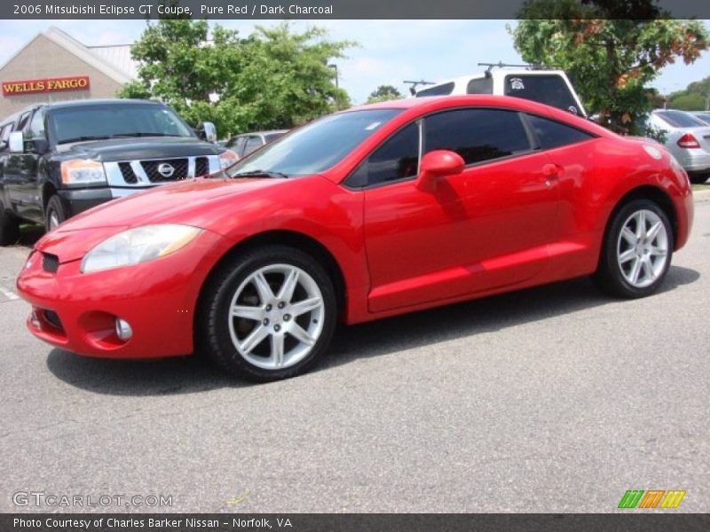 Pure Red / Dark Charcoal 2006 Mitsubishi Eclipse GT Coupe