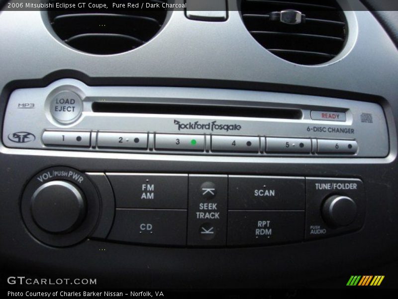 Pure Red / Dark Charcoal 2006 Mitsubishi Eclipse GT Coupe