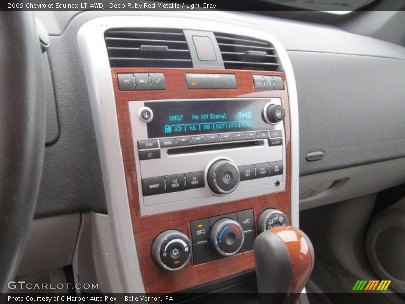 Deep Ruby Red Metallic / Light Gray 2009 Chevrolet Equinox LT AWD
