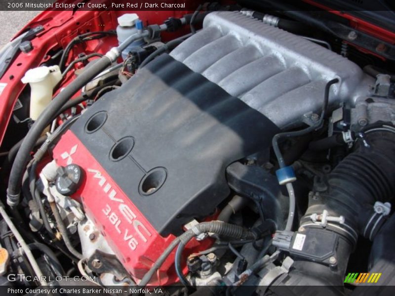 Pure Red / Dark Charcoal 2006 Mitsubishi Eclipse GT Coupe
