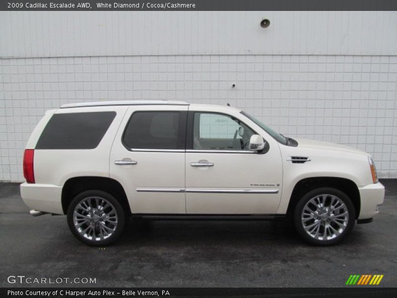  2009 Escalade AWD White Diamond