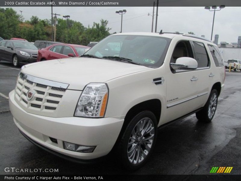 Front 3/4 View of 2009 Escalade AWD