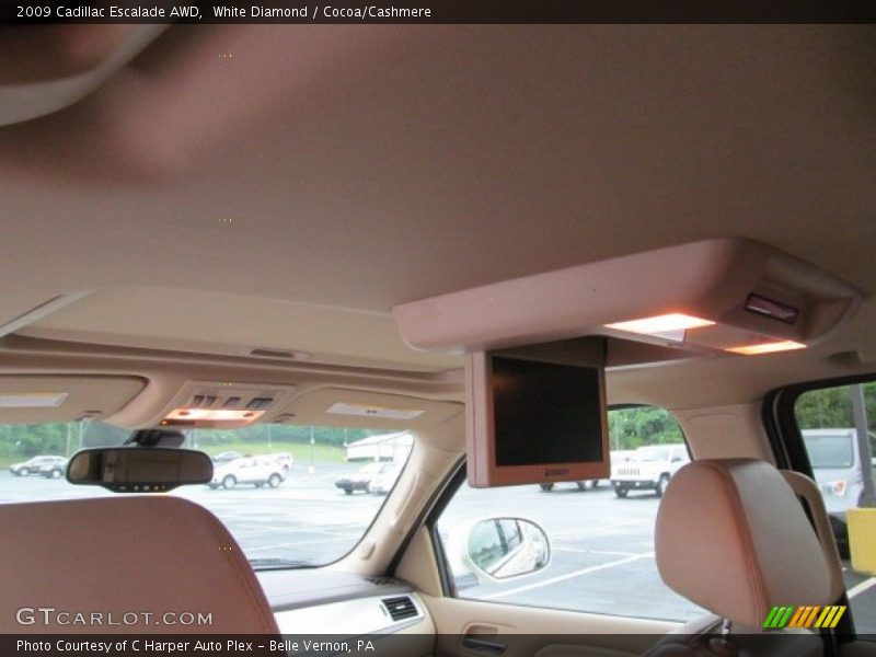 White Diamond / Cocoa/Cashmere 2009 Cadillac Escalade AWD