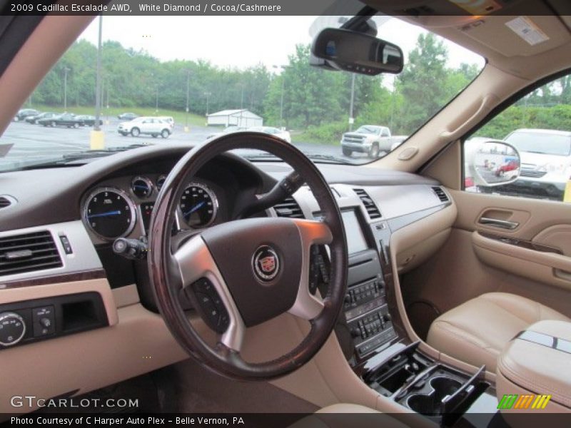  2009 Escalade AWD Cocoa/Cashmere Interior