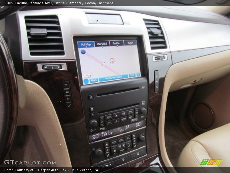 Controls of 2009 Escalade AWD