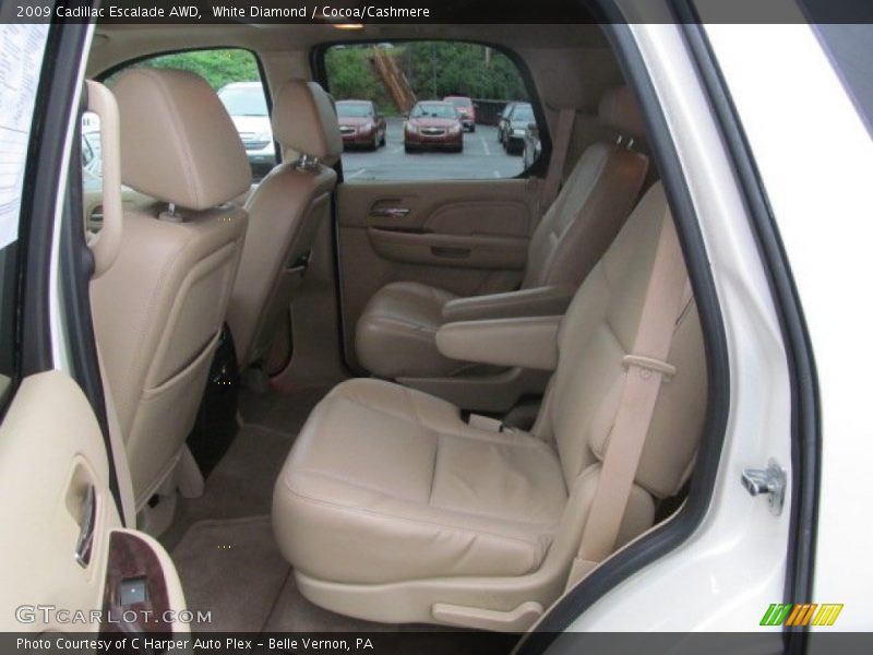 Rear Seat of 2009 Escalade AWD