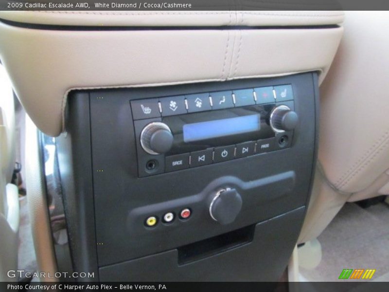 Controls of 2009 Escalade AWD