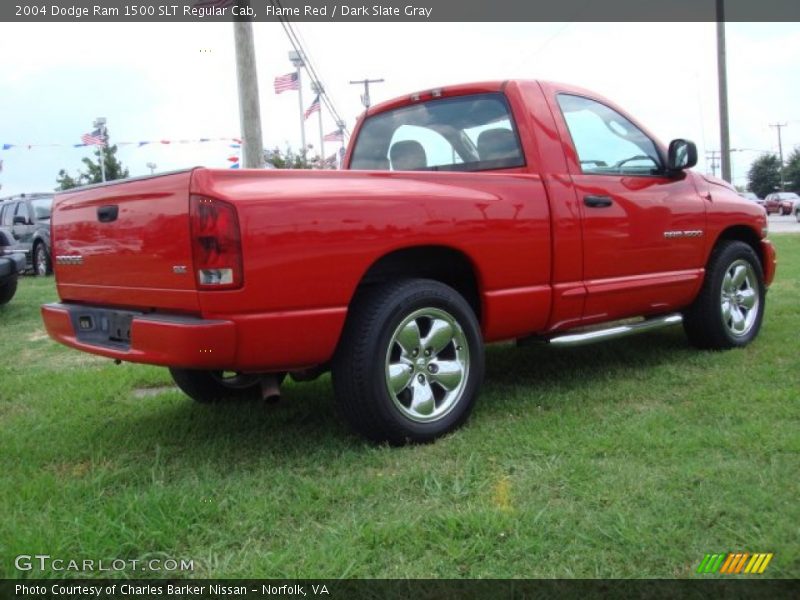Flame Red / Dark Slate Gray 2004 Dodge Ram 1500 SLT Regular Cab