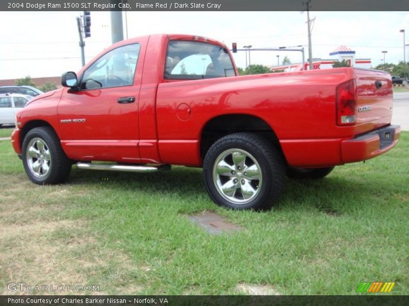 Flame Red / Dark Slate Gray 2004 Dodge Ram 1500 SLT Regular Cab