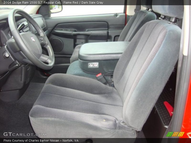 Flame Red / Dark Slate Gray 2004 Dodge Ram 1500 SLT Regular Cab