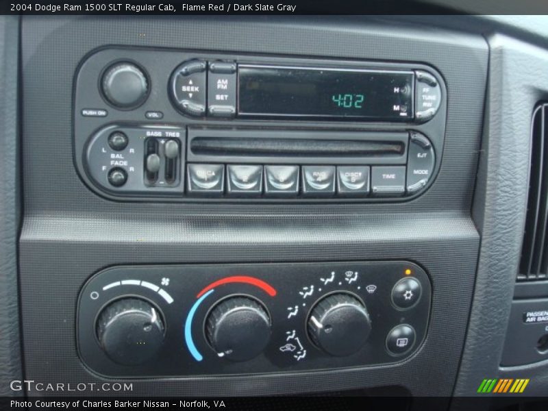 Flame Red / Dark Slate Gray 2004 Dodge Ram 1500 SLT Regular Cab