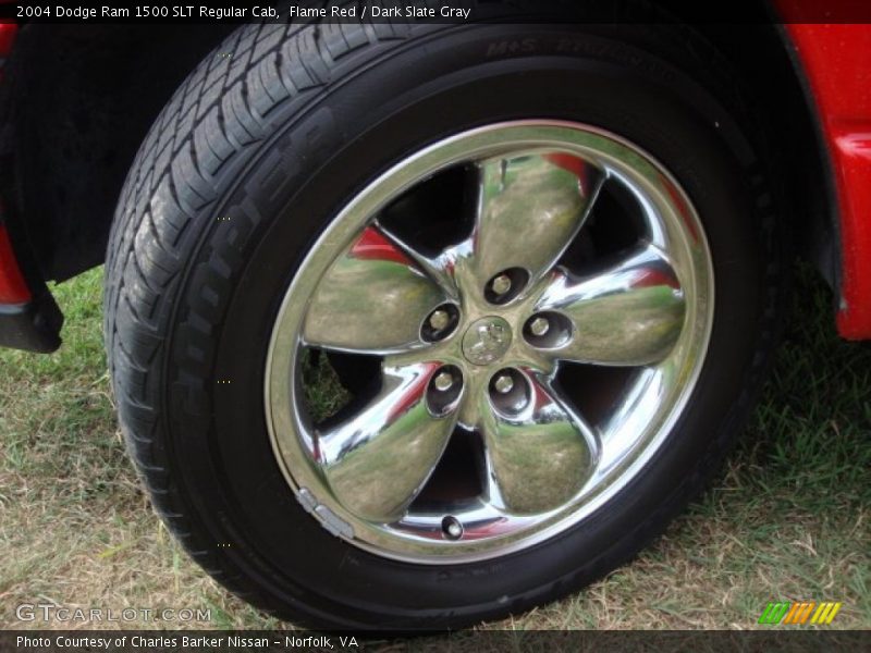 Flame Red / Dark Slate Gray 2004 Dodge Ram 1500 SLT Regular Cab