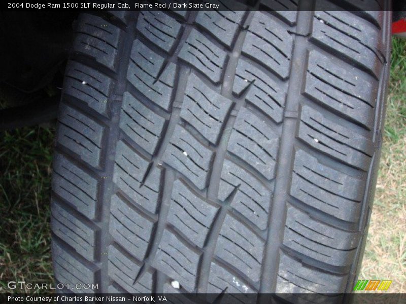 Flame Red / Dark Slate Gray 2004 Dodge Ram 1500 SLT Regular Cab
