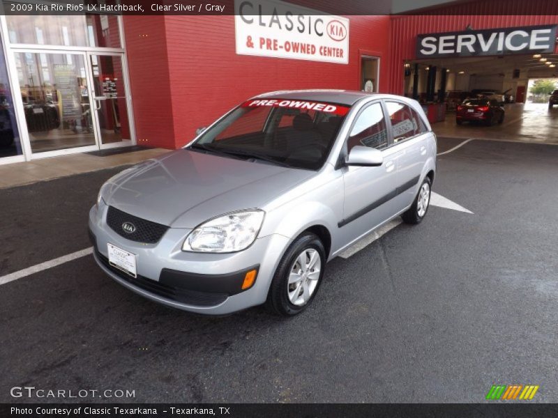 Clear Silver / Gray 2009 Kia Rio Rio5 LX Hatchback