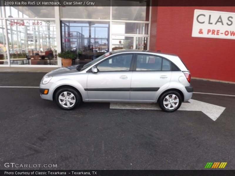 Clear Silver / Gray 2009 Kia Rio Rio5 LX Hatchback
