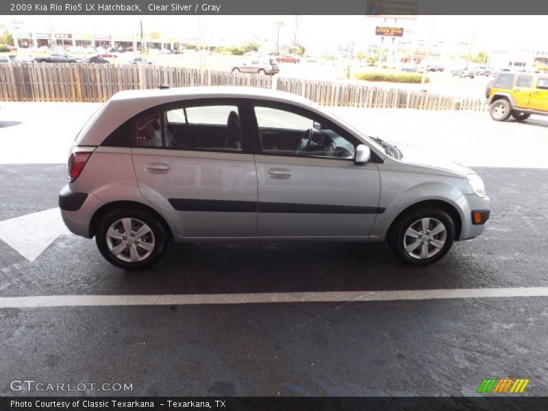 Clear Silver / Gray 2009 Kia Rio Rio5 LX Hatchback