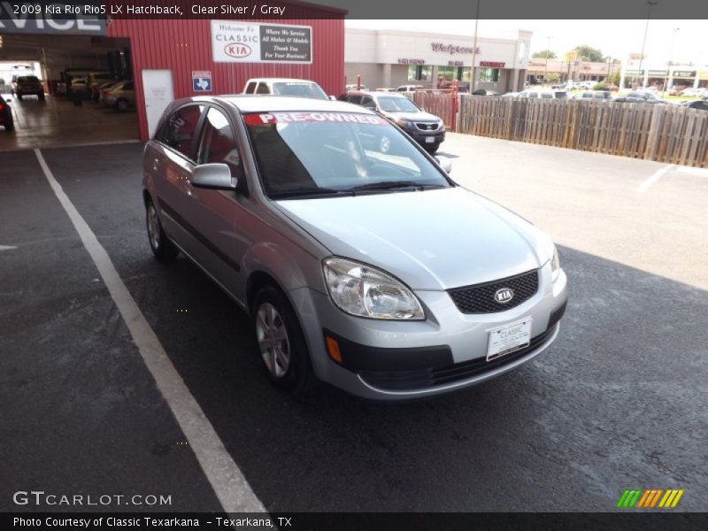 Clear Silver / Gray 2009 Kia Rio Rio5 LX Hatchback