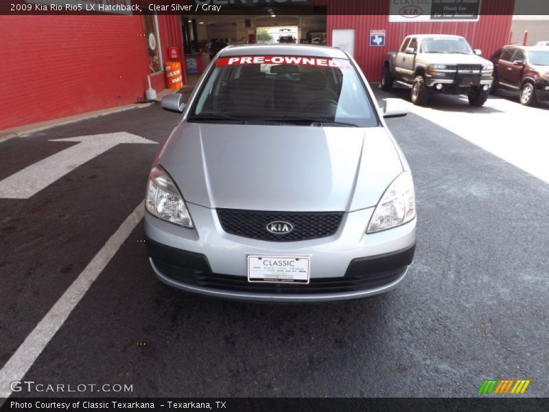 Clear Silver / Gray 2009 Kia Rio Rio5 LX Hatchback