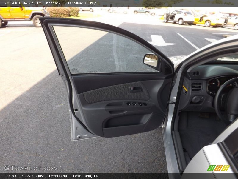 Clear Silver / Gray 2009 Kia Rio Rio5 LX Hatchback