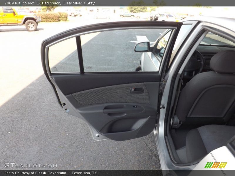 Clear Silver / Gray 2009 Kia Rio Rio5 LX Hatchback