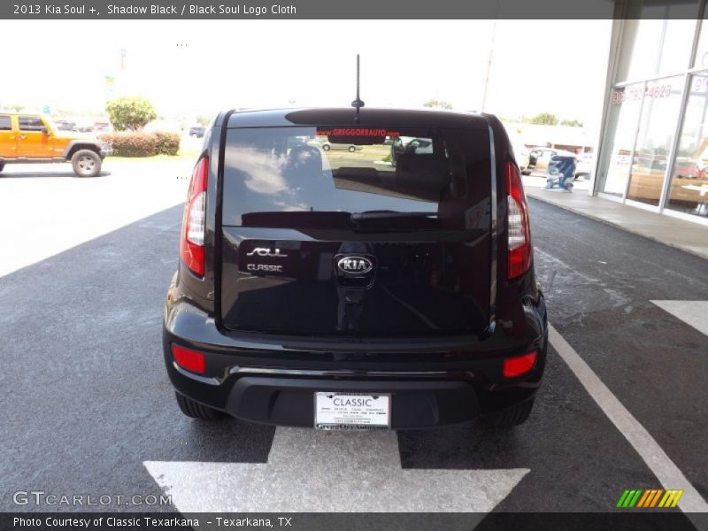 Shadow Black / Black Soul Logo Cloth 2013 Kia Soul +