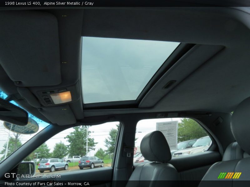 Alpine Silver Metallic / Gray 1998 Lexus LS 400