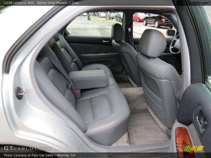 Alpine Silver Metallic / Gray 1998 Lexus LS 400