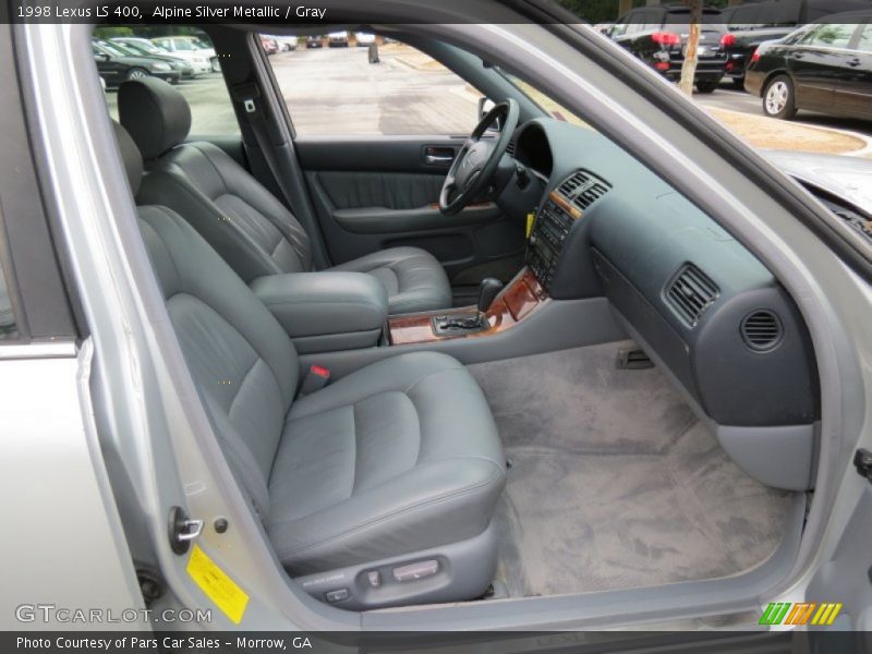 Alpine Silver Metallic / Gray 1998 Lexus LS 400