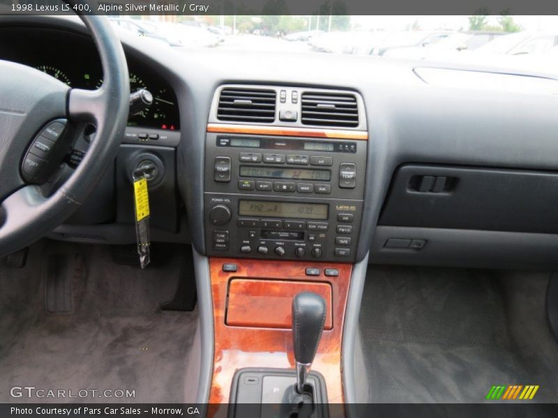Alpine Silver Metallic / Gray 1998 Lexus LS 400