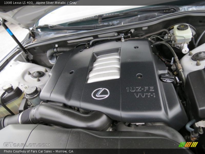 Alpine Silver Metallic / Gray 1998 Lexus LS 400