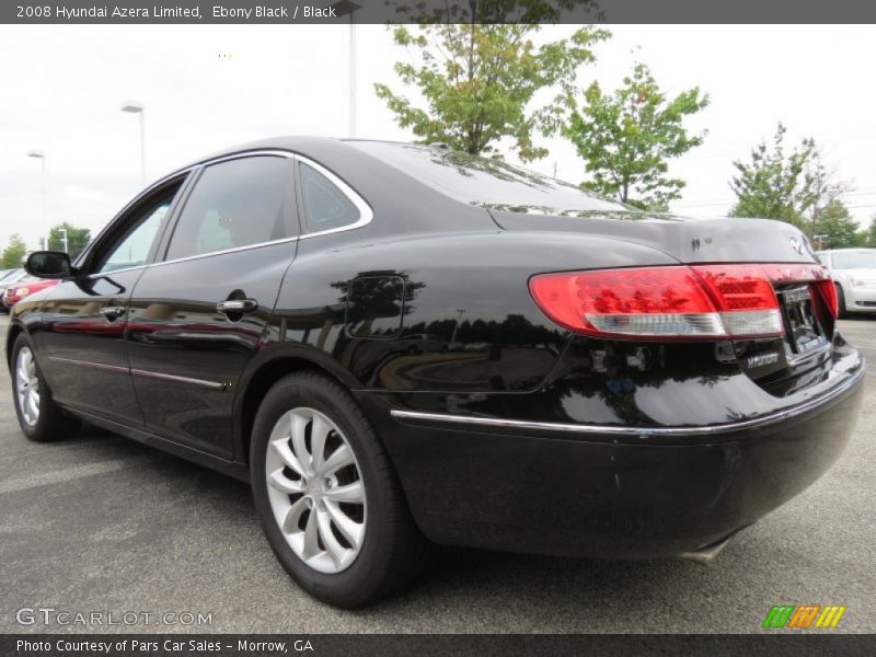 Ebony Black / Black 2008 Hyundai Azera Limited