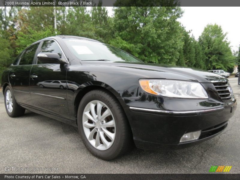 Ebony Black / Black 2008 Hyundai Azera Limited