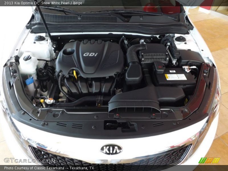  2013 Optima EX Engine - 2.4 Liter GDI DOHC 16-Valve 4 Cylinder