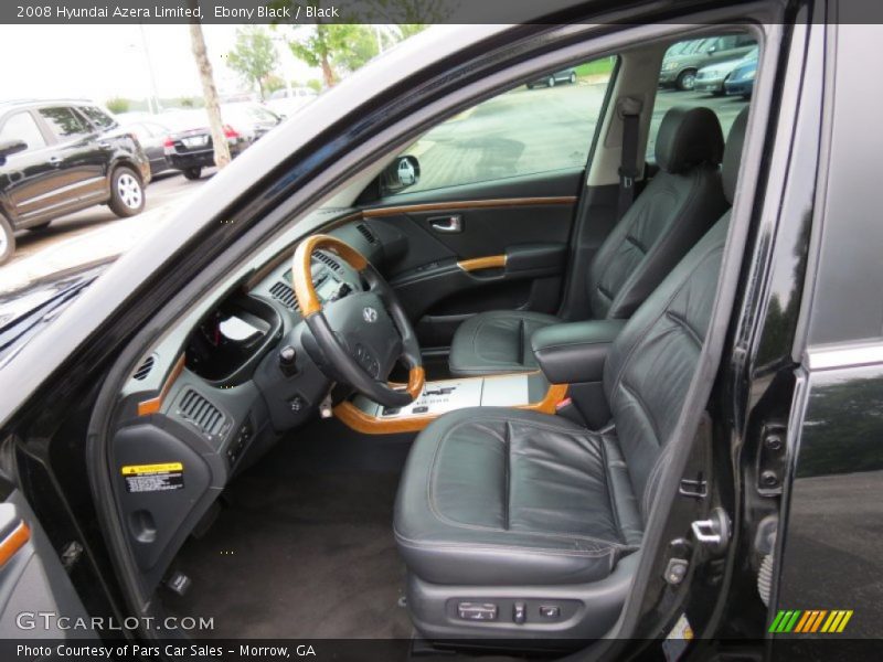 Ebony Black / Black 2008 Hyundai Azera Limited