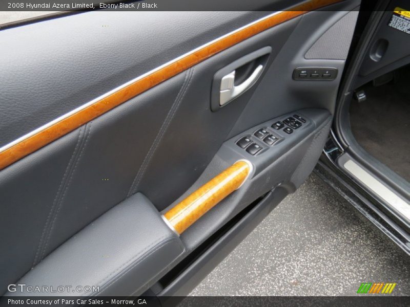 Ebony Black / Black 2008 Hyundai Azera Limited