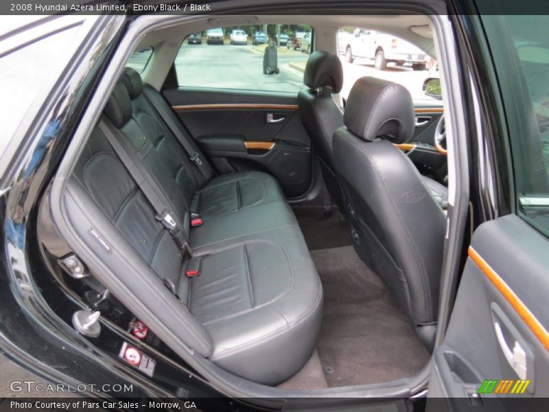 Ebony Black / Black 2008 Hyundai Azera Limited