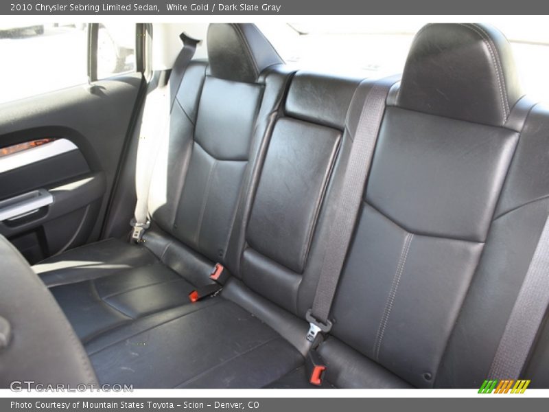 White Gold / Dark Slate Gray 2010 Chrysler Sebring Limited Sedan
