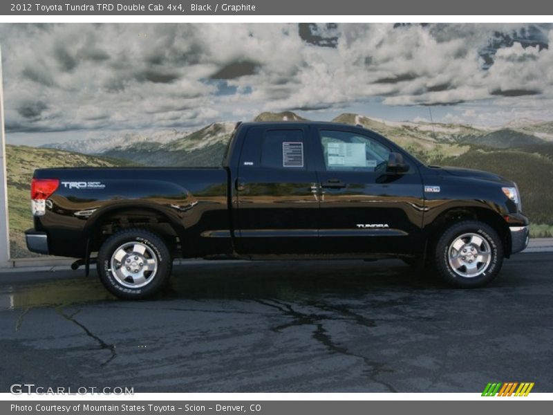 Black / Graphite 2012 Toyota Tundra TRD Double Cab 4x4