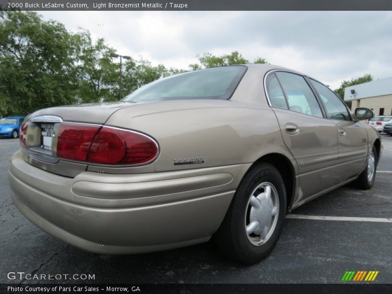 Light Bronzemist Metallic / Taupe 2000 Buick LeSabre Custom