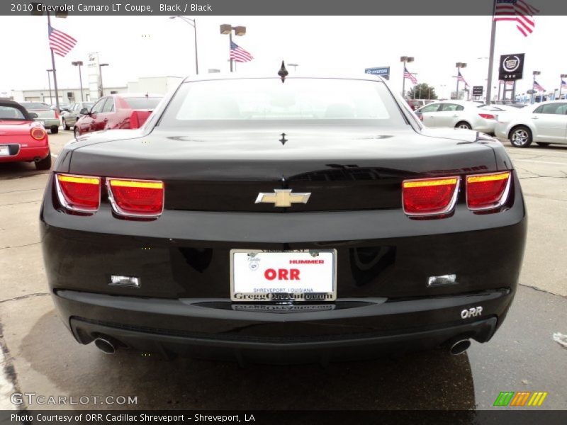 Black / Black 2010 Chevrolet Camaro LT Coupe