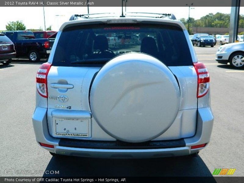 Classic Silver Metallic / Ash 2012 Toyota RAV4 I4