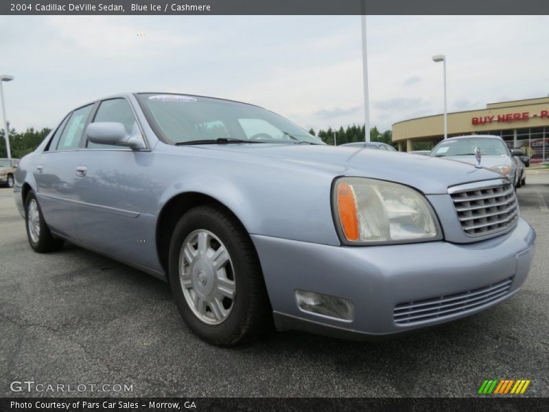 Blue Ice / Cashmere 2004 Cadillac DeVille Sedan