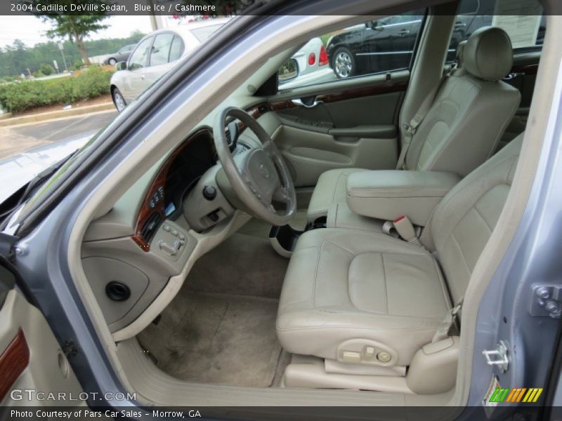 Front Seat of 2004 DeVille Sedan