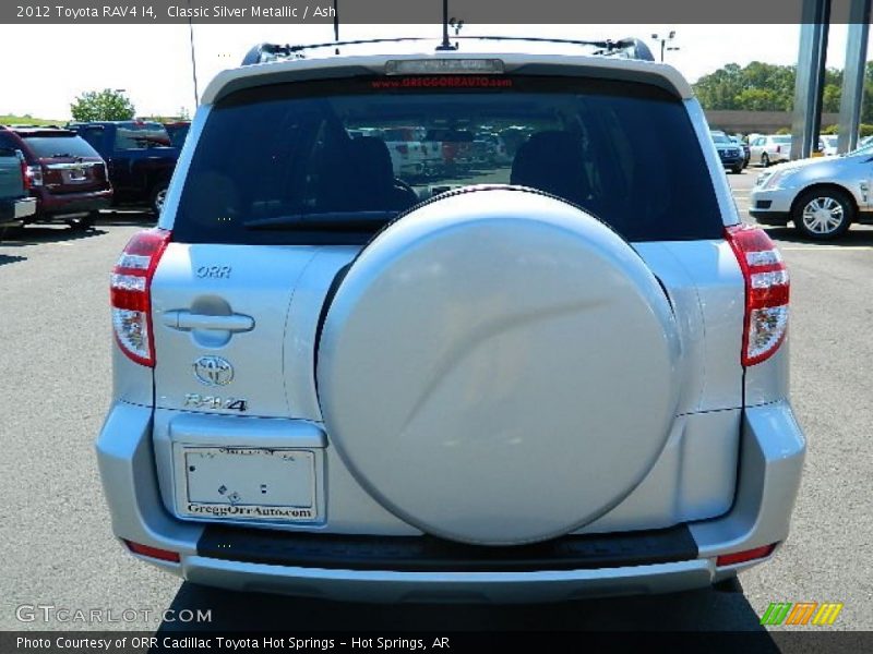 Classic Silver Metallic / Ash 2012 Toyota RAV4 I4