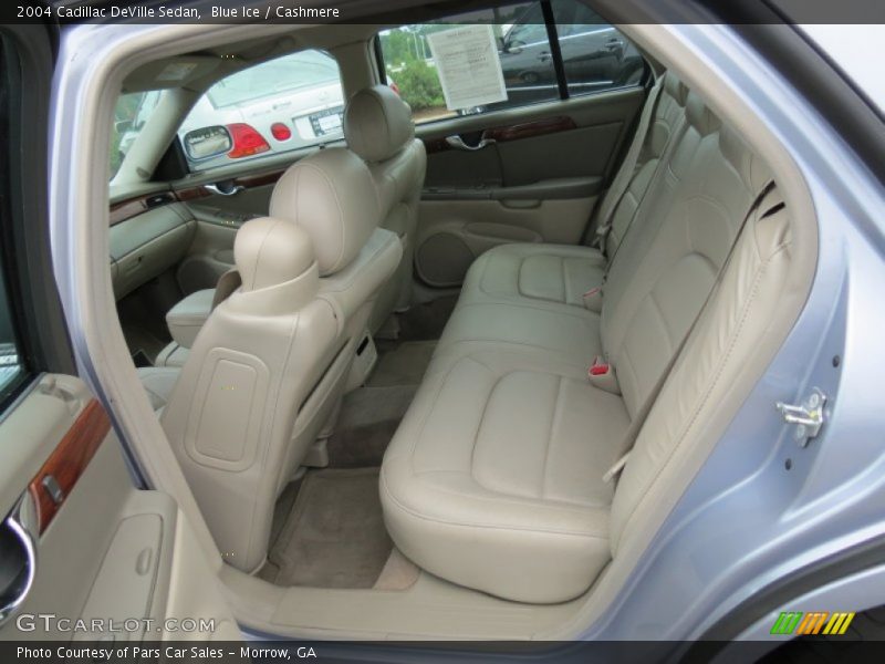 Rear Seat of 2004 DeVille Sedan