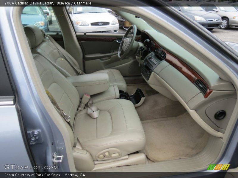 Front Seat of 2004 DeVille Sedan