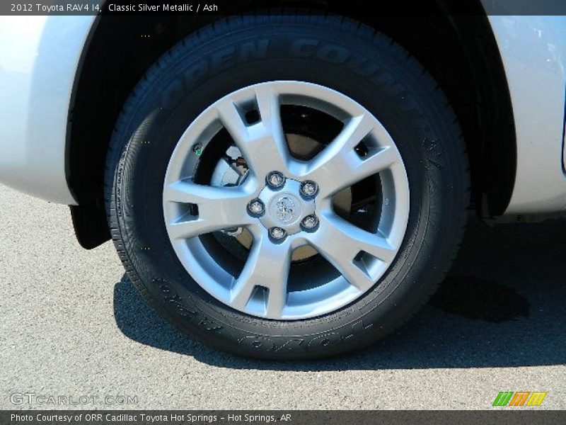 Classic Silver Metallic / Ash 2012 Toyota RAV4 I4